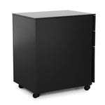 Ex Display - Russel 3 Drawers Mobile Pedestal - Black Pedestal Sun Desk-Core   