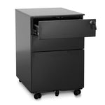 Ex Display - Russel 3 Drawers Mobile Pedestal - Black Pedestal Sun Desk-Core   