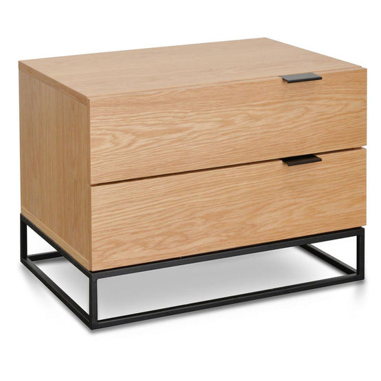 Ex Display - Talia Bedside Table - Natural Oak Bedside Table Century-Core   