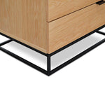 Ex Display - Talia Bedside Table - Natural Oak Bedside Table Century-Core   