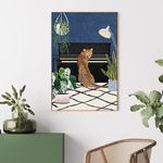 Cheetah Composer, By Sarah Manovski Wall Art Gioia-Local