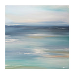 Coastal Dreaming, By Joanne Barnes Wall Art Gioia-Local 50x50cm Framed Canvas Gold