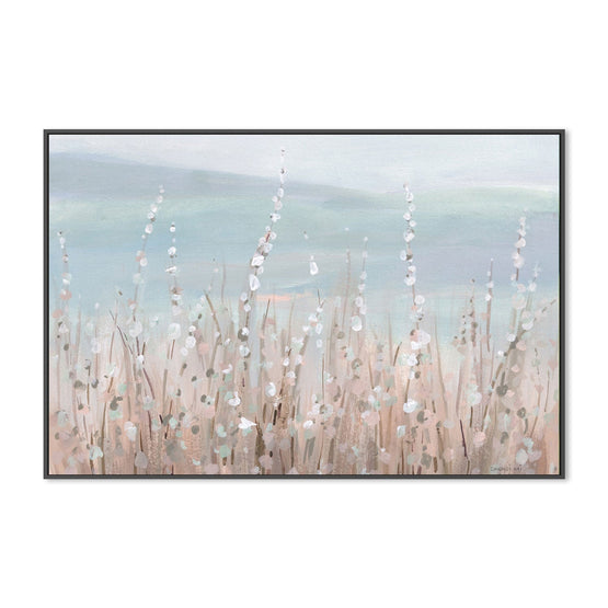 Coastal Morning Blooms, By Danhui Nai Wall Art Gioia-Local 40x60cm Framed Canvas Black