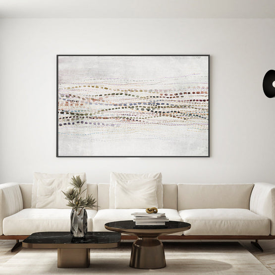 Dancing Waves Colour, By Dear Musketeer Studio Wall Art Gioia-Local