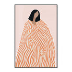 Daphnie L'orange, By Stacey Williams Wall Art Gioia-Local 40x60cm Framed Canvas Black