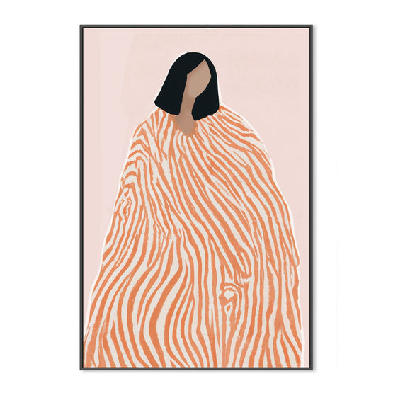 Daphnie L'orange, By Stacey Williams Wall Art Gioia-Local 40x60cm Framed Canvas Black