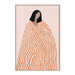 Daphnie L'orange, By Stacey Williams Wall Art Gioia-Local 40x60cm Framed Canvas Oak