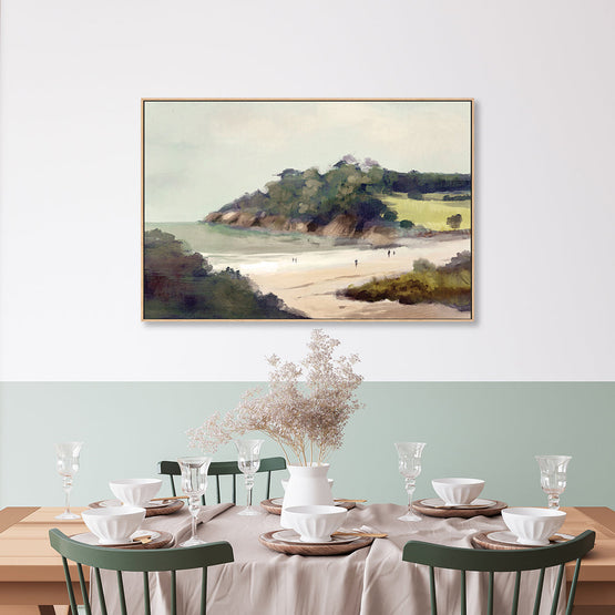 Devon Beach, By Dan Hobday Wall Art Gioia-Local