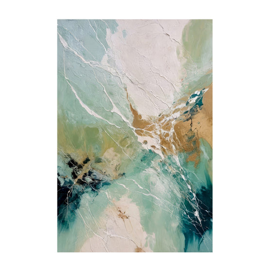 Elysian Waters, By Plus X Studio Wall Art Gioia-Local 40x60cm Framed Canvas Gold