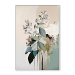 Flower Impressions, By Bella Eve Wall Art Gioia-Local 40x60cm Framed Canvas White