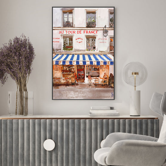 French Bistro, By Ekaterina Zagorska Wall Art Gioia-Local   