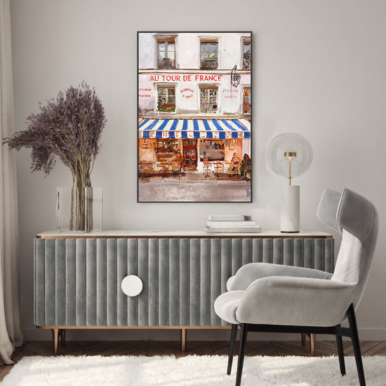 French Bistro, By Ekaterina Zagorska Wall Art Gioia-Local   