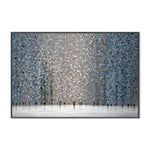 Infinity Rain, Ekaterina Emilkina Wall Art Gioia-Local 40x60cm Framed Canvas Black