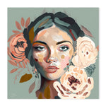 Jaded, By Bella Eve Wall Art Gioia-Local 50x50cm Framed Canvas Gold