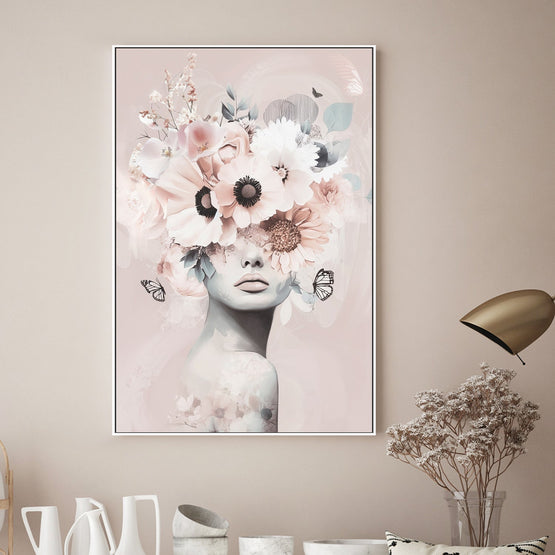 Pink Petal Veil, By Bella Eve Wall Art Gioia-Local   