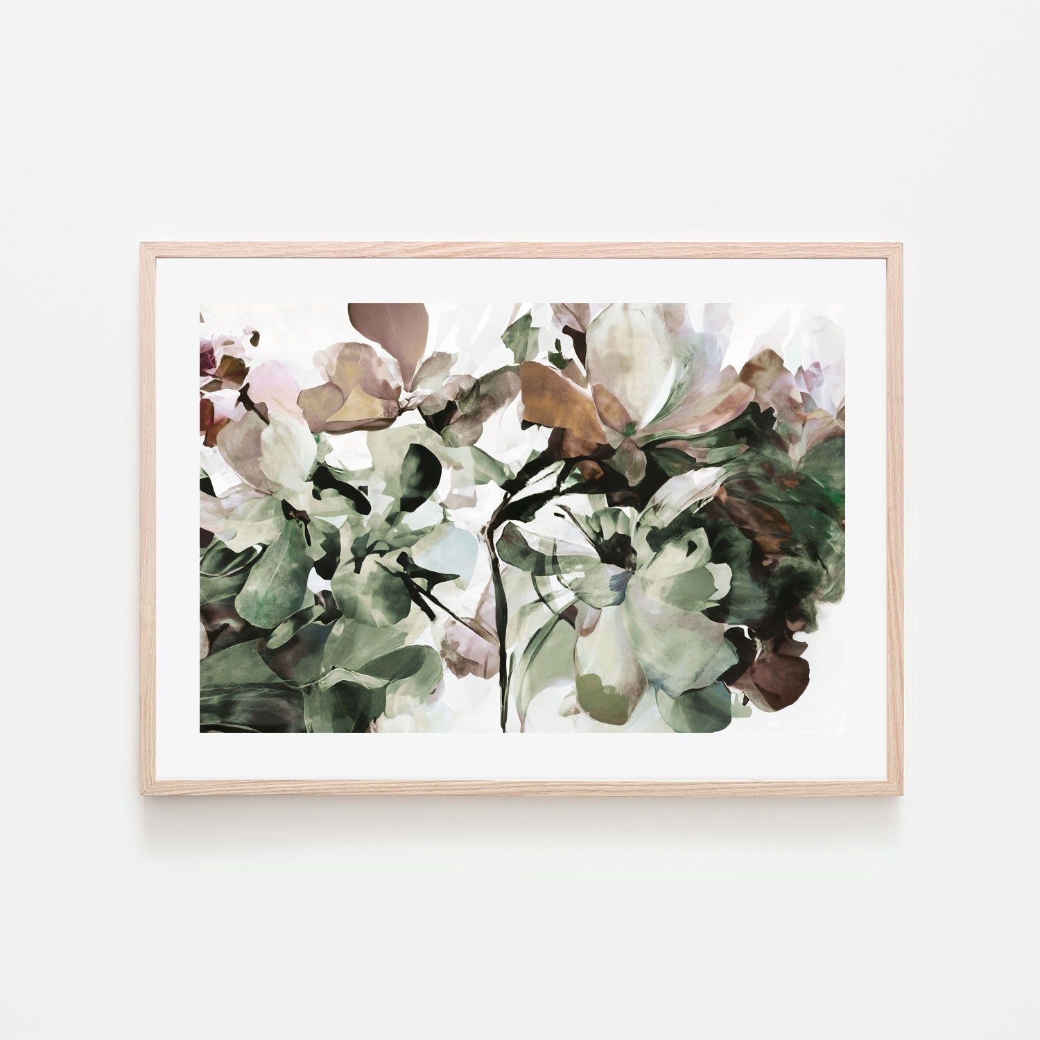 Pistachio Hydrangea, By Dear Musketeer Studio Wall Art Gioia-Local 40x60cm Framed Poster Black