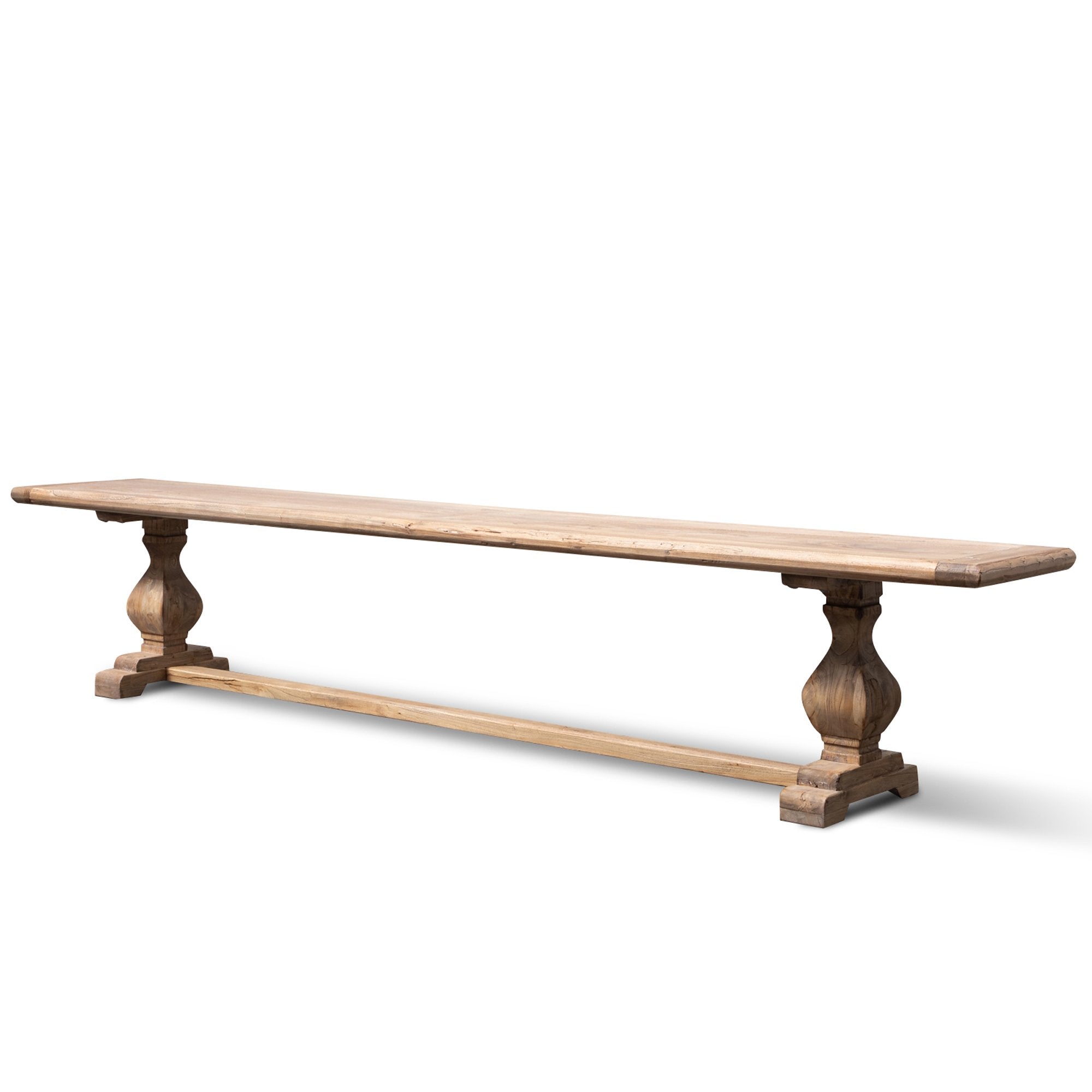 Titan Reclaimed 2.4m ELM Wood Bench - Natural | Interior Secrets