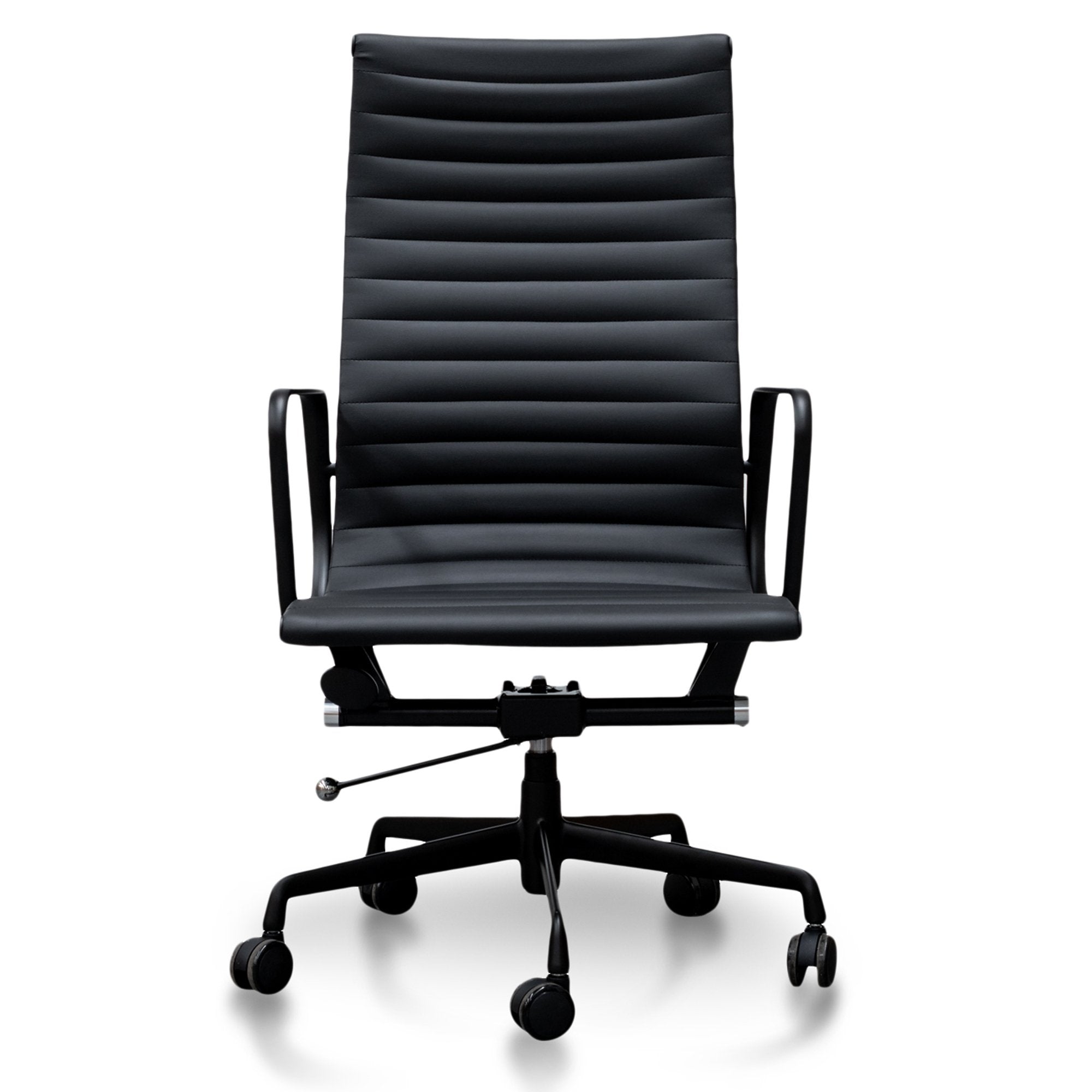 Floyd High Back Office Chair Full Black Interior Secrets