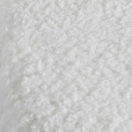 Catrin 48cm Low Stool - White | Interior Secrets