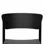 Ex Display - Filiberto Rope Seat Dining Chair - Black Dining Chair Swady-Core