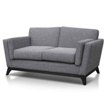 Karla 2 Seater Fabric Sofa - Graphite Grey Sofa Casa-Core   