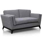 Karla 2 Seater Fabric Sofa - Graphite Grey Sofa Casa-Core   