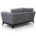 Karla 2 Seater Fabric Sofa - Graphite Grey Sofa Casa-Core   