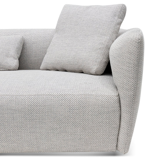 Willian 3 Seater Fabric Sofa - Passive Grey | Interior Secrets