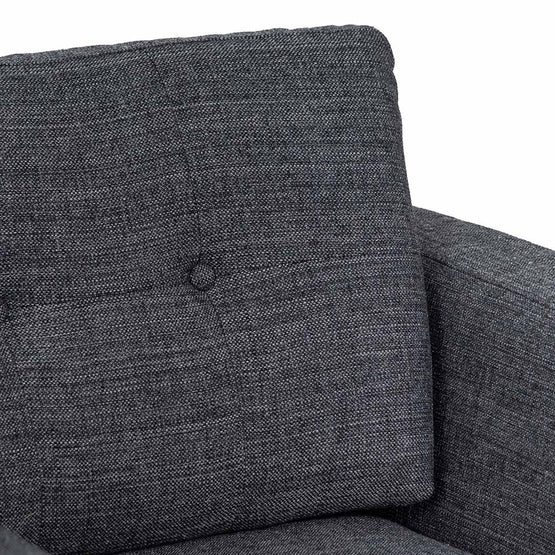 Helgrim Fabric Armchair - Metal Grey Armchair Original Sofa-Core   