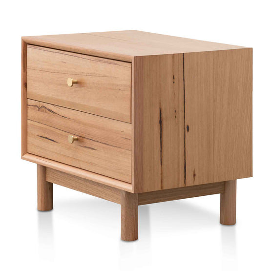 Ex Display - Margo Bedside Table - Messmate Bedside Table AU Wood-Core   