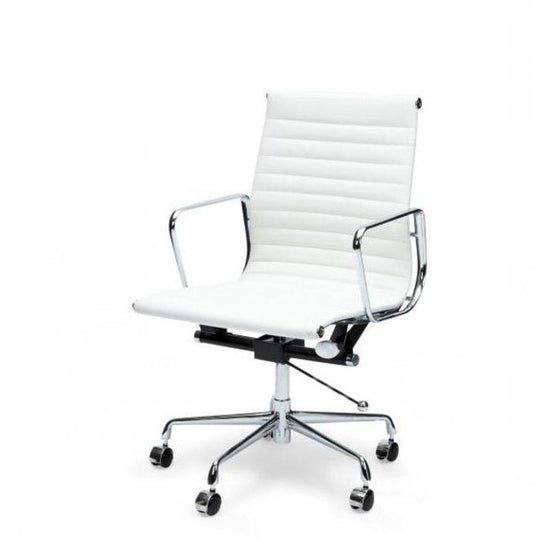 Floyd Low Back Office Chair - White - Last One Office Chair Yus Furniture-Core   