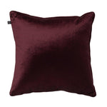 Ex Display - Roma 55cm Velvet Cushion with Feather Inserts - Plum Cushion Rapee-Local   