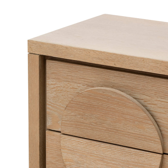 Ex Display - Bonnie Bedside Table - Dusty Oak Bedside Table Valerie-Core   