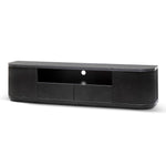 Ex Display - Elino 2m Veneer Top Entertainment TV Unit - Full Black TV/Entertainment Unit Dwood-Core   