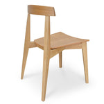 Ex Display - Jira Wood Dining Chair - Natural Dining Chair Drake-Core