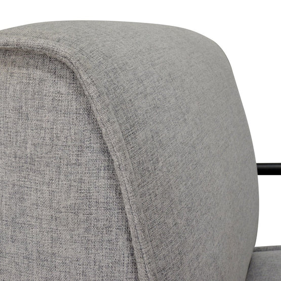 Ken Fabric Lounge Chair - Light Grey Armchair LF-Core   