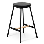 Leo Timber Bar Stool - Black - Last One Bar Stool New Home-Core   