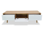 Marc Scandinavian Lowline 150cm Wooden TV Entertainment Unit - Last One TV/Entertainment Unit Dwood-Core   