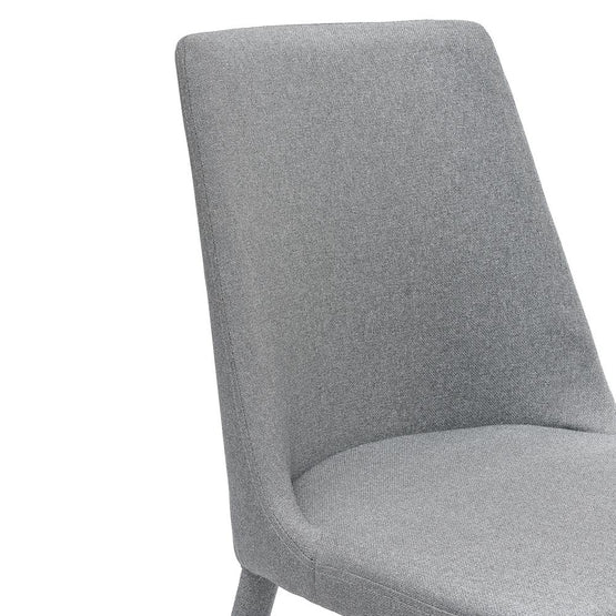 Ex Display - Millie Fabric Dining Chair - Coin Grey Dining Chair Homei-Core