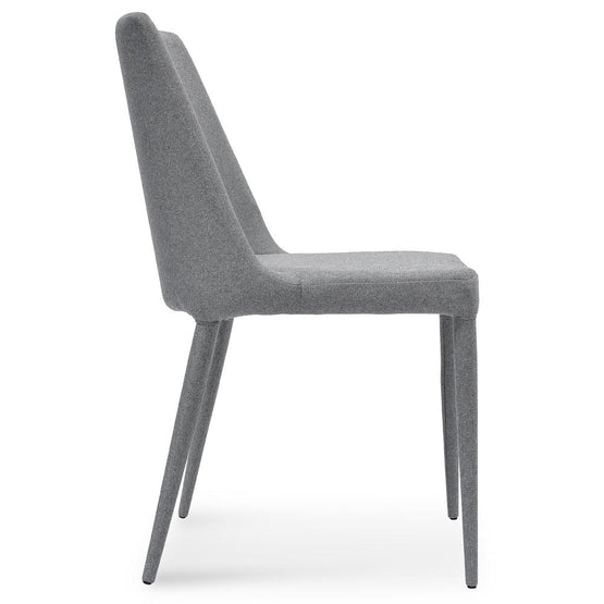 Ex Display - Millie Fabric Dining Chair - Coin Grey Dining Chair Homei-Core