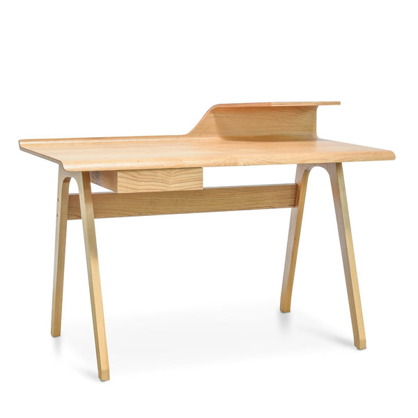 Ruban Wooden Home Office Desk - Natural | Interior Secrets